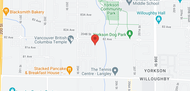 map of 37 20498 82 AVENUE